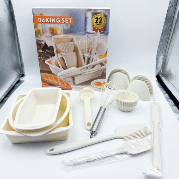 22 Piece Set Non Stick Silicone Kitchen Utensils Cooking Tools Set Baking Tools Bakeware Utensils Pastry Kit