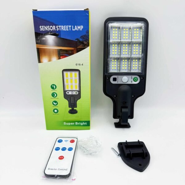 Solar Body Sensor Outdoor Garden Led Street Waterproof Rechargeable Wall Light Lamp