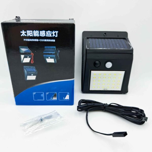 20 Led Solar Lights Motion Sensor Outdoor Waterproof Wireless Security Outside Garden Street Wall Lamp Photographic Lighting