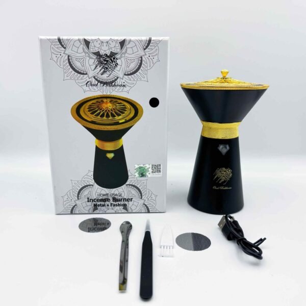 Handheld Rechargeable Ramadan Usb Bukhoor Incense Burner Portable Aroma Diffuser Incense burner