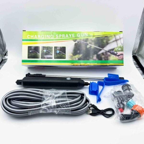 Portable Electric Handheld Sprayer Garden Agricultural Water Sprayer with USB Rechargeable Telescopic Rod